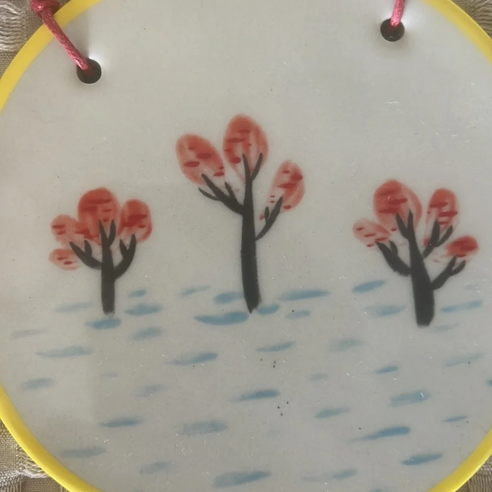 🏡Crate&Barrel Ceramic Wall Hanging🏡